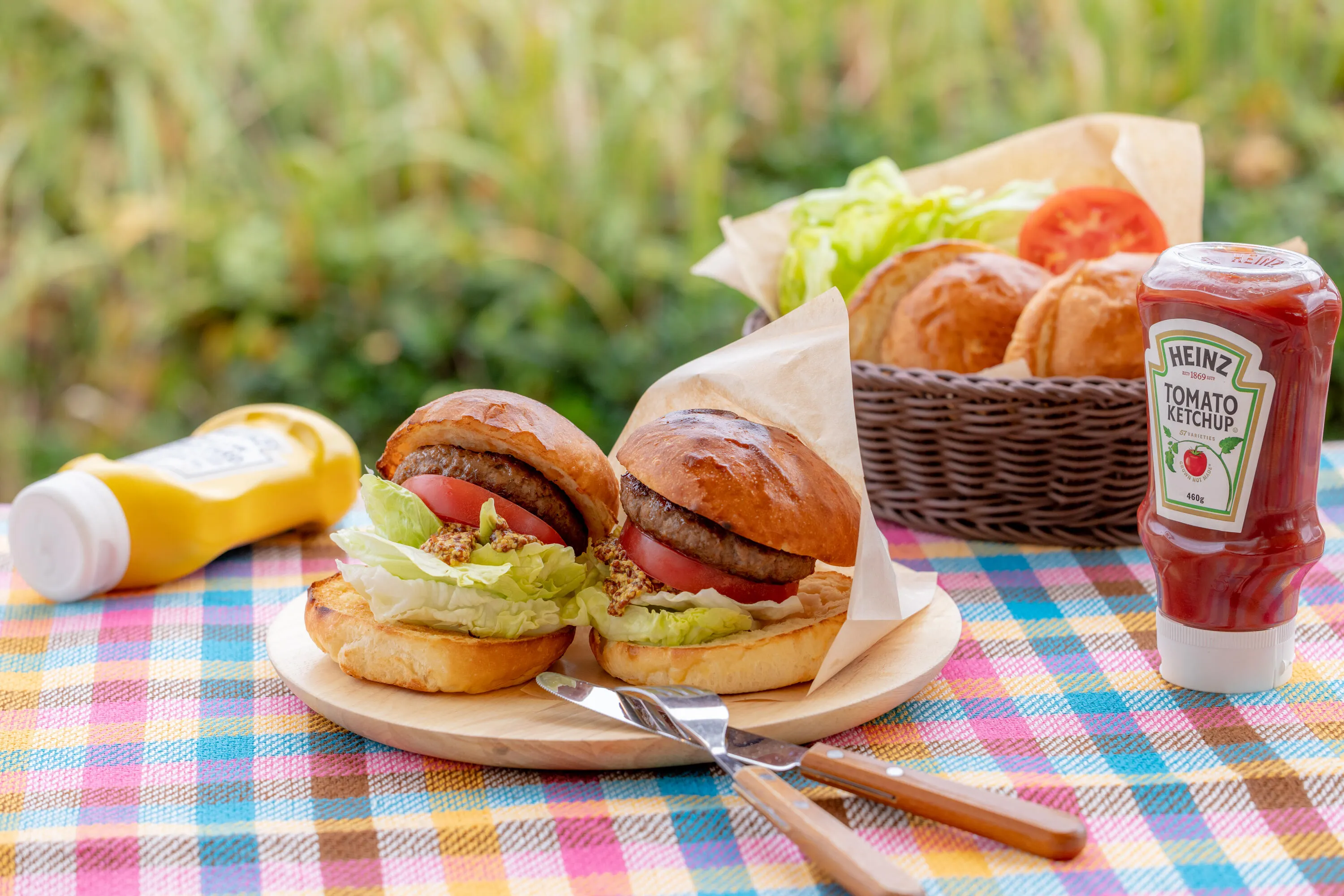 BBQハンバーガー